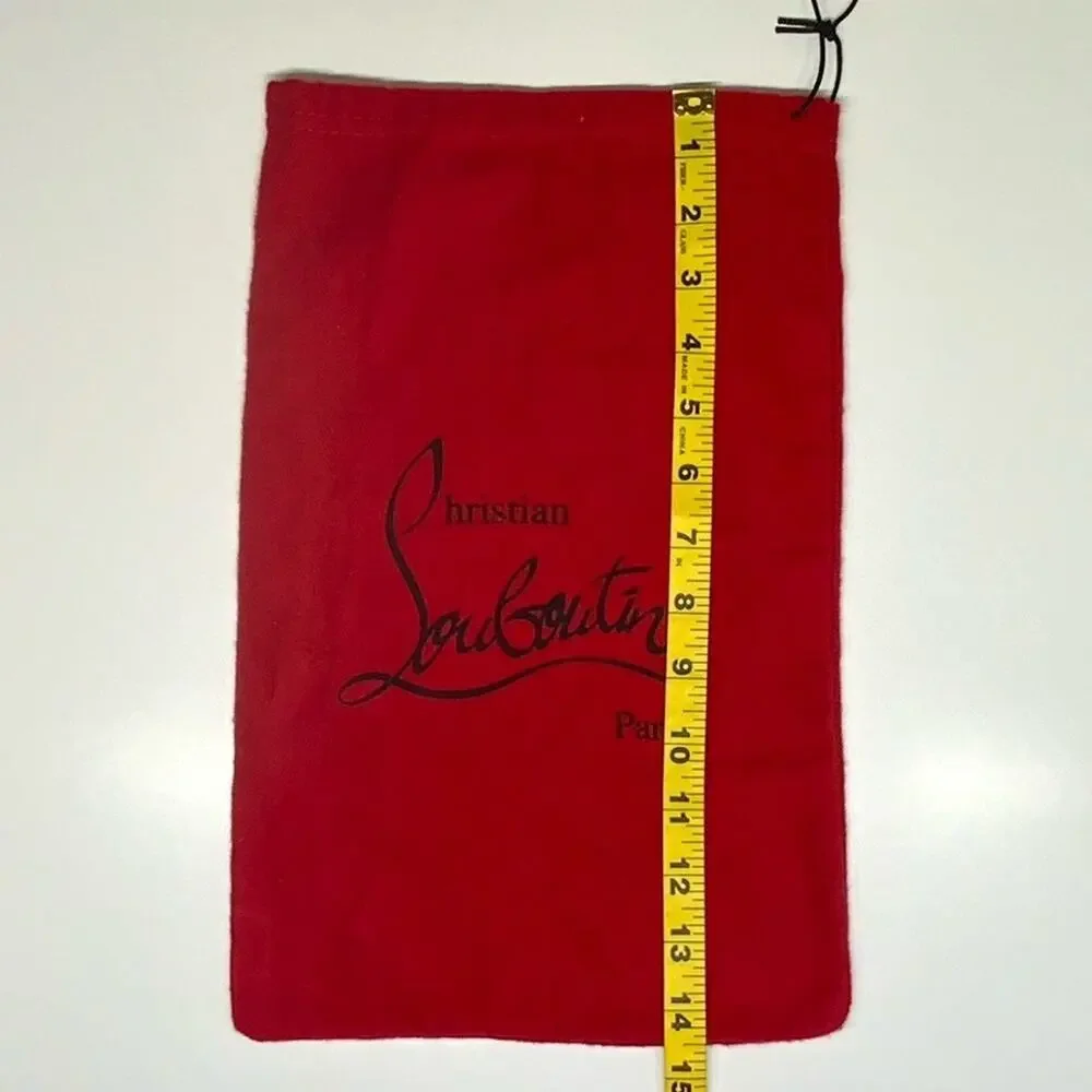 Christian Louboutin | Dust Bag Cover | Red | 9.25W x 14.75H inch